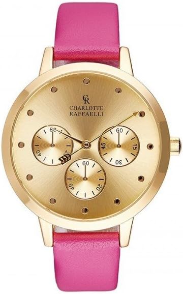 CRB014 Women's Analog Watch (Golden, Coffee)
