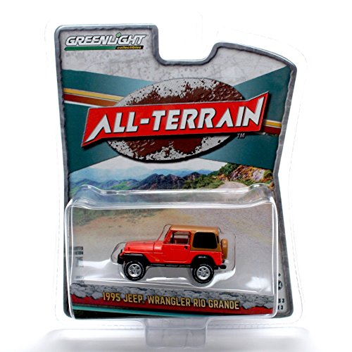 1995 JEEP WRANGLER RIO GRANDE * All-Terrain Series 3 * 2016 Greenlight Collectibles 1:64 Scale Limited Edition Die-Cast Vehicle