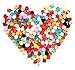 QHZHANG 200pcs Wine Red Sealing Wax Beads for Documents Sealing (A)