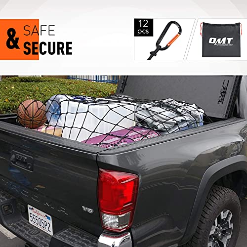 OMT 3x4 ft Heavy Duty Cargo Net for Pickups SUVs Vans Semis 6x8ft Max