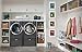 Laundry Room Wall Art! Set of Four 8 x 10 Decor Prints Great for Laundry Room, Laundromat, Wash Room. Sort, Wash, Fold & Iron. Designed exclusively for Wallables!