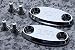 i5 Chrome Mirror Block Off Plates for Honda CBR 600 F4 F4i 929 954 1000 RR.