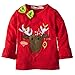 Big Elephant Baby Girls' 2 Piece Christmas Elk Tee and Pants Clothing Set G97