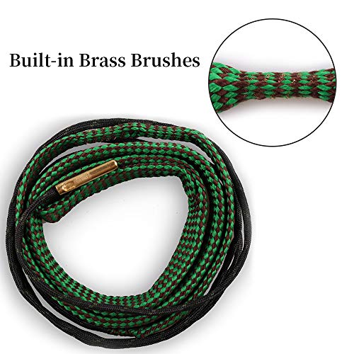 WMN_TRULYSTEP New Gun Barrel Rope Cleaner .17 .22 Cal .308 .380 9mm Caliber 12 20 28 Gauge Rifle/Pistol/Shotgun Cleaning (G02 : .22 Cal .223 Cal & 5.56mm)