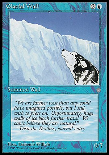 Magic: the Gathering - Glacial Wall - Ice Age