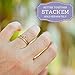 Double Love Knot Ring Gold Filled Skinny- SPUNKYsoul Fine Jewelry Collection