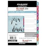 AT-A-GLANCE 2019 Weekly & Monthly Planner Refill, 5-1/2