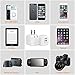 USB Wall Charger, Dual USB Charger, Celltronics 2Pack 5V/2.1A Quick Charger Portable Travel Charger with Foldable Plug for iPhone X / 8 / 7 / 6s / 6 Plus, iPad Pro / Air 2 / mini 4, Samsung S5 More