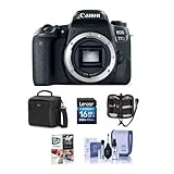 Canon EOS 77D DSLR Body - Bundle with 16GB SDHC