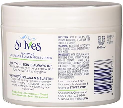 st ives renewing face moisturizer