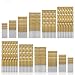 120 Piece Twist Drill Bit Set by Sibaok, Upgrades HSS Shank Steel Micro/Mini Drill Bits with Titanium Plated, for Wood, Plasticl Bits, Soft Metal, Steel, Aluminum Alloy, Precision 1/1.5/2/2.5/3/3.5 mm primary