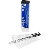 Markal 96130 Trades Marker (1 Holder, 12 Refills), White