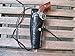Gun belt - Leather - 22 Caliber - Black Color with left Handed Tooled Holster Combo