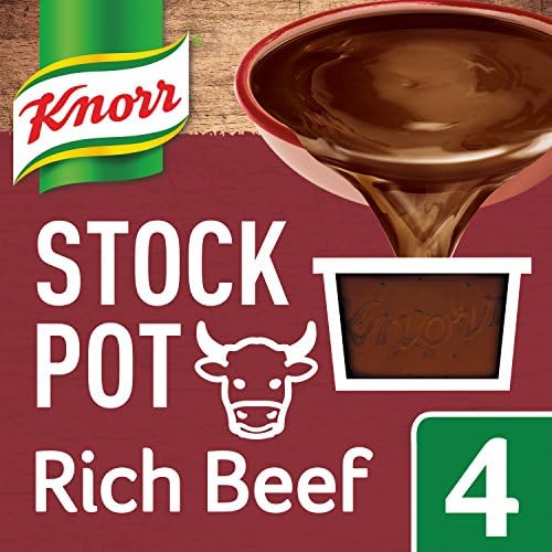 Knorr Rich Beef Stock Pot 4 X 28G Compare Prices & Buy Online!