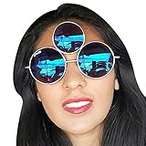 Third Eye Sunglasses by Shivas Includes Free Case. Prince Tribute And EDC Style