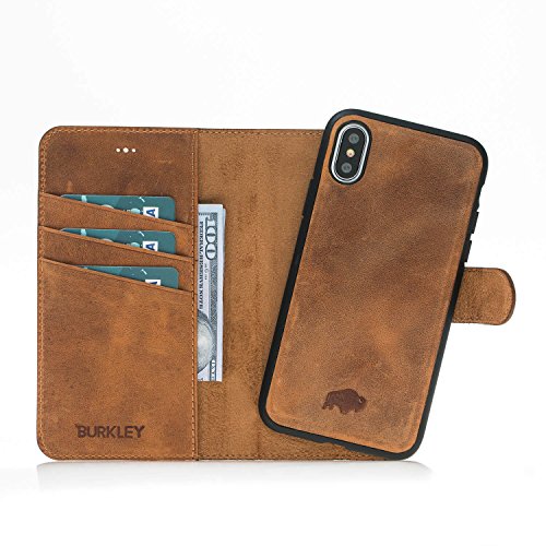 Card Holder Burkley Magnetic Detachable Wallet Case Burkley