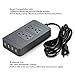 Multi Power Strip, 4 USB Charger Ports 4 Outlets 1700J Surge Protector 6ft Extension Cord Wire, Universal Multiple Charging Station Power Outlets for Outdoor Indoor Home Office Desk Travel