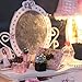 Flever Dollhouse Miniature DIY House Kit Creative Room With Furniture and Cover for Romantic Valentine's Gift(Dream Princess Room)