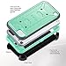 ULAK Case for iPod Touch 7, iPod Touch 6 Case, Knox Armor Dual Layer Hybrid Protective Cover with Belt Clip Holster for iPod Touch 7th/6th/5th Generation (Green)