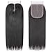 Ayana Brazilian Virgin Hair Straight Middle Part 4X4 Lace Closure Double Lace Net Human Hair Closure (12