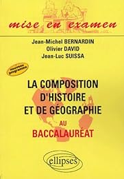 La  composition d'histoire et de géographie au baccalauréat
