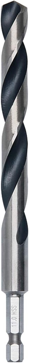 Bosch PointTeQ Hex Drill Bit 11.0 mm Metal 142 mm 1/4 Inch Hex Shank view 2
