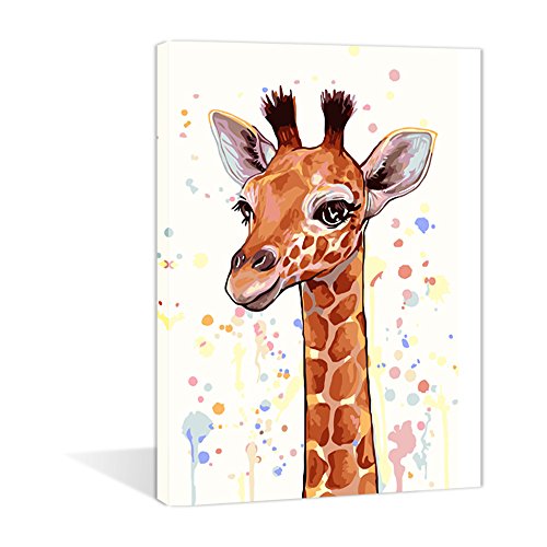 Giraffe Paint By Number Kits • Paint By Number For Adults