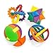 Fun Express Plastic Balls Puzzle (3-Pack of 12)