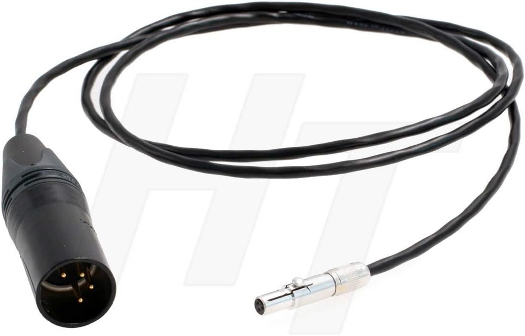 HangTon Odyssey 7 7Q 7Q+ Apollo Monitor XLR 4 Pin Power Supply Cable for Convergent Design, Black - Image 4