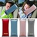 Valuetom Seatbelt Headrest Pillow Cover Shoulder Pad Comfy Support Car Pillow for Kids(Red)