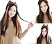 OKOK Bundle 24 Pieces of 20 Inches Multi-colors Party Highlights Colorful Clip in Synthetic Hair Extensions，Straight long Hairpiece