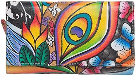 Modapelle Women Hand Painted Leather Wallet