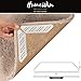 HomeWin Rug Gripper, Premium Rug Grippers - 8 pc. Anti Curling Rug Gripper. Reusable Anti-Slip Carpet Grip for Rug Corners and Edges. Stop Rugs and Carpets from Sliding and Curling. Kitchen/Bathroom
