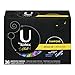 U by Kotex Click Regular Compact Tampons, Unscented, 36 Count