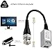 VIMVIP® HD CCTV Via Twisted Video Balun Transmitter Transceiver for CVI/TVI/AHD CCTV System Pack of 4 Pairs 8 Pieces