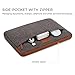 DOMISO 13 Inch Laptop Sleeve Canvas Case Tablet Bag Protect Computer Pouch Skin Cover for 13