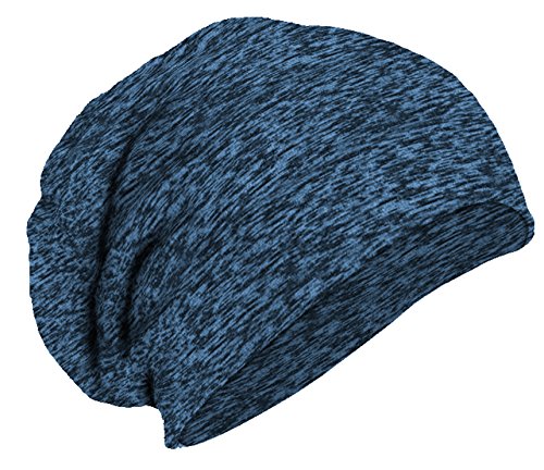 Slouchy lightweight surf beanie hat - oversized stretch…