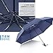 Free Walker 10 Ribs 45In Automatic Folding Umbrella with Double Canopy Rain & Wind Resistant Windproof Waterproof UV Protection Sturdy Portable Golf Umbrella for Men and Women(Blue)