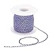 BENECREAT 10 Yard Crystal Rhinestone Close Chain Clear Trimming Claw Chain Sewing Craft about 2880pcs Rhinestones, 2mm - Sapphire (Silver Bottom)