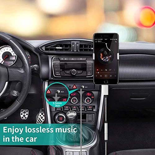 Aux Cord for iPhone 3.5mm 3-in-1 Aux Cord for iPhone Aux Cable for Car 3.5mm for iPhone 7/X/8/8 Plus/XS Max/XR/11/11 Pro to Car Stereo/Speaker/Headphone Adapter Support Newest iOS 11.3/13 Above