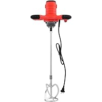 VONROC Miscelatore Per Malta/vernice/calcestruzzo 1800 W - 2 Velocità - Per Vernice, Gesso, Carta Da Parati, Cemento - Avvio Graduale (Soft Start) - Cavo In Gomma Da 3 M - Frusta 140x600 - Foto 12
