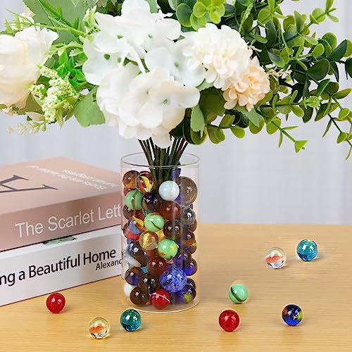 AMOR PRESENT 85PCS Space Marbles for Kids, Marbles Assorted Sizes Planet Marbles Marbles Bulk for Space Party Favor DIY Home Decor