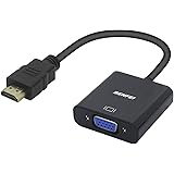 HDMI to VGA, Benfei Gold-Plated HDMI to VGA Adapter (Male to Female) Compatible for Computer, Desktop, Laptop, PC, Monitor, P