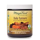 MegaFood - Daily Turmeric Booster Powder, Promotes Healthy Aging & Well-Being, 30 Servings (2.08 oz) (FFP)