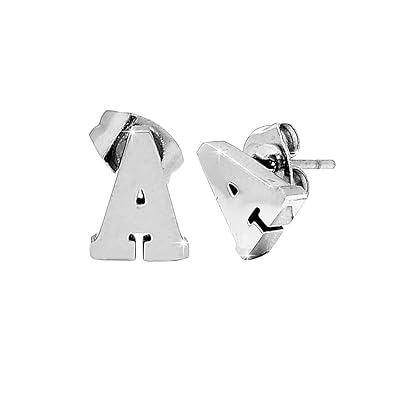 Beloved Orecchini Da Donna In Acciaio Con Lettera Dell