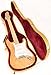 Douglas EGC-400 ST Tweed Burgundy Guitar Case for Fender Stratocaster Telecaster and Similar Models