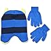 ABG Accessories Little Boys Monster Critter Hat and Glove Cold Weather Set, Age 4-7
