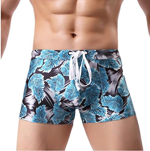 PASATO Sexy Men's Printing Swimming Trunks Beachwear Underwear Surf Boardshorts