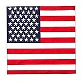American Flag Bandana