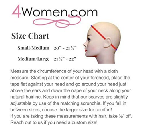 The beaubeau® Real Silk Head Scarf Chic and Comfortable, Gorgeous Black with White Blooms Pre-Tied Chemo Hat, Beanie, Turban or Tichel, Headwear Specially Designed for Women with Cancer or Alopecia - Thumbnail 3